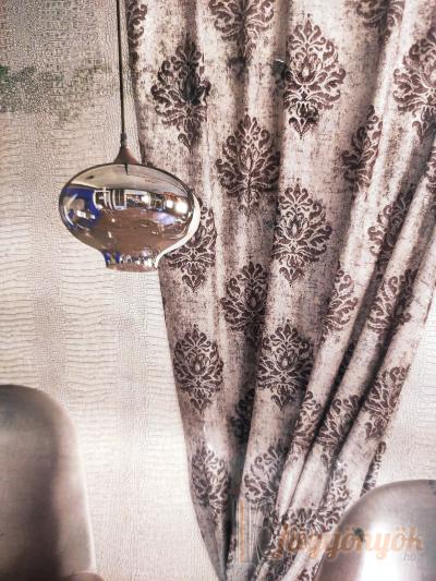 Sötétítő függöny, méterárú, „barna“