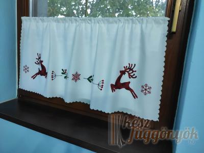 Egyedi darab készfüggöny 1318 magassága:45cm x szélleség: 140cm