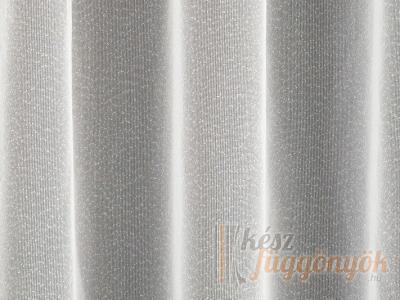 Voile, fényáteresztő függöny ólomzsinórral, natúr méterárú 