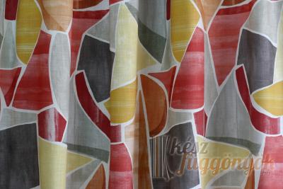 Dekoratív sötétítő függöny, méterárú, „DOTTY 02“