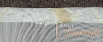 Fehér méterárú voile függöny „Barbara“ – elegáns megoldás méretre
