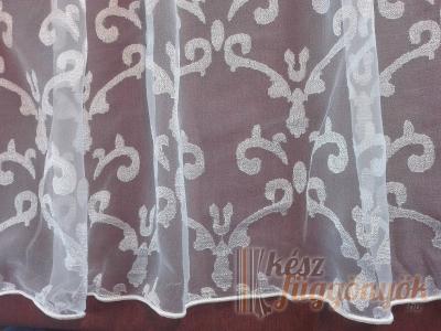 Fehér organza méterárú függöny – finom és légies anyag méretre