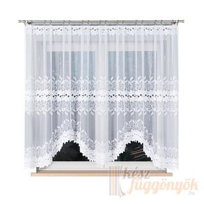 Hímzett, fényáteresztő készfüggöny set 160×300cm 1db, 250×300cm 1db ABLAK, AJTÓ