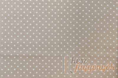 Asztalterítő, méterárú Poliészter/pamut „Pöttyök”