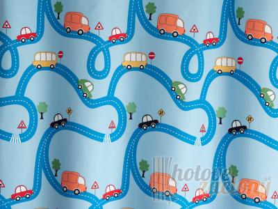 Záves detský metrážový „STREET/150/02“