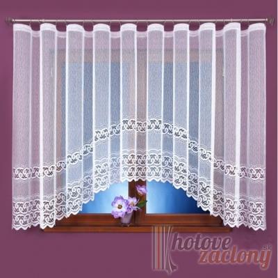 Hotová záclona žakár „8957“ – 160 cm × 500 cm extra široká záclona