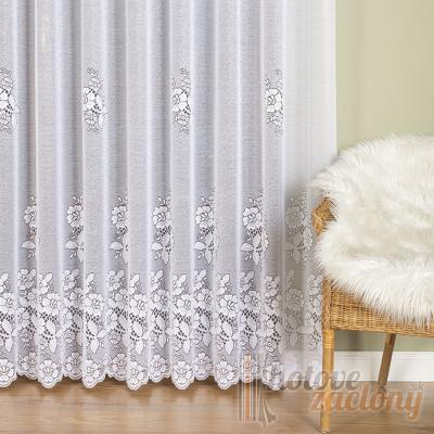 Záclona metrážová biela Žakár „361740/000/001/000250/1