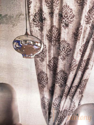 Záves zatemňujúci metrážový „hnedý“