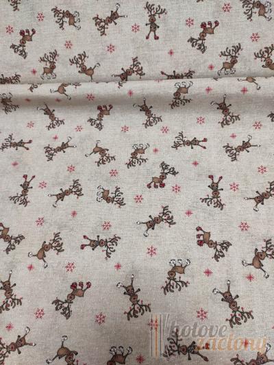 Vianočná látka "Sobíky"