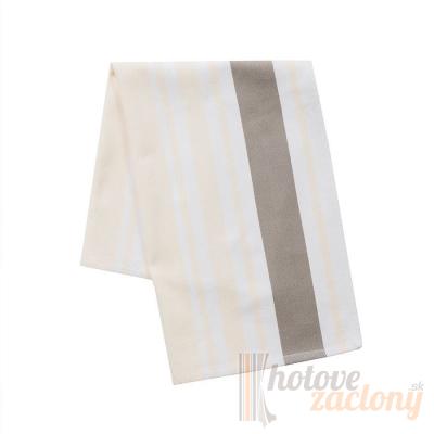 Sada béžových kuchynských utierok rozmeru: 50 x 70cm, obsahuje: 3ks v balení