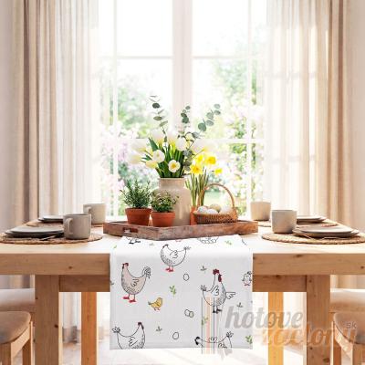 Veľkonočný obrus „Sliepočka“ – metráž šírka 160 cm