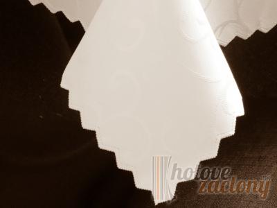 Dekoračný teflónový obrus krémový rozmerov: 40 x 80cm 