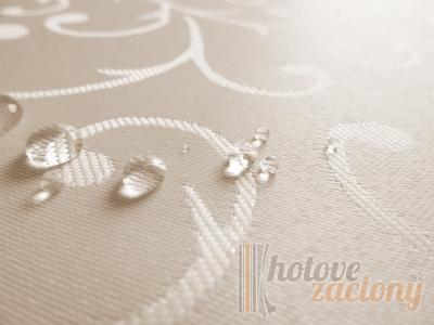 Dekoračný teflónový obrus krémový rozmerov: 40 x 80cm 