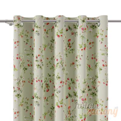Záves metrážový „jahody“ šírka 160 cm