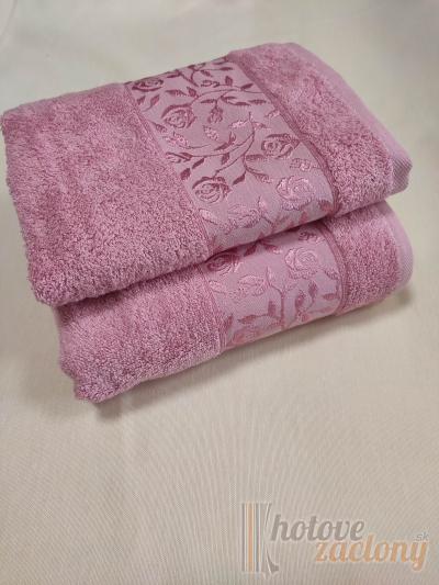 Bambusový uterák alebo osuška „ružová“