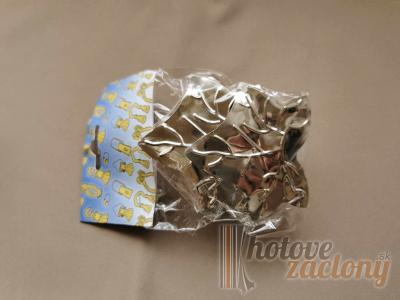 Dekoračný štipec farebná