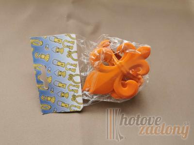 Dekoračný štipec fareba: terakota. POSLEDNÉ KUSY!