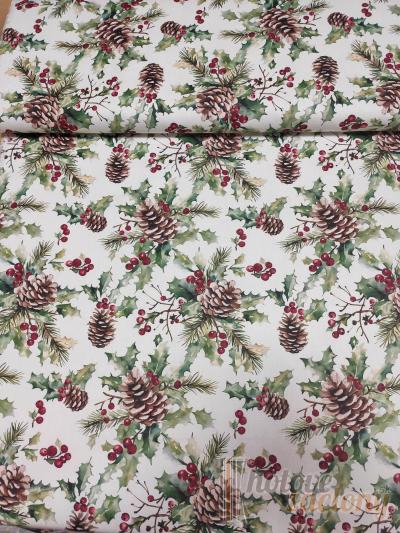 Vianočná látka bavlna 7