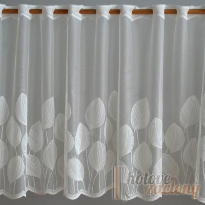 Záclona krémová metrážová vitrážka „Dáša“ (6257)