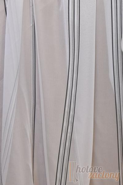 Záclona metrážová voál „Geny“ – jemná elegantná záclona na mieru