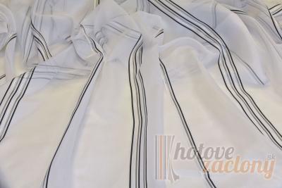 Záclona metrážová voál „Geny“ – jemná elegantná záclona na mieru