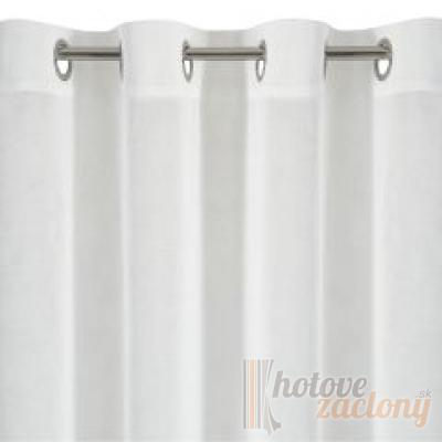 Záclona metrážová biela kreš – elegantná záclona s jemnou textúrou na mieru
