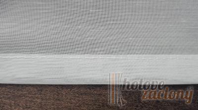 Záclona metrážová polorganza „Biela Liliana 01“