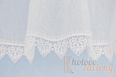 Hotová záclona vitrážka Krajka