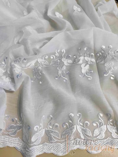 Hotová záclona Biela  (1) 