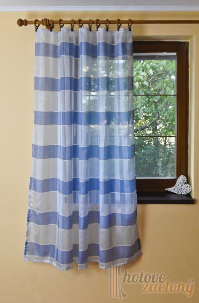 Hotový záves ľahký dekoračný „Viktor“