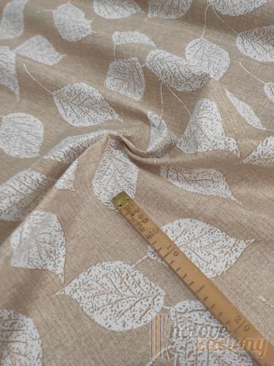 Obrus metráž PES/BA Listy