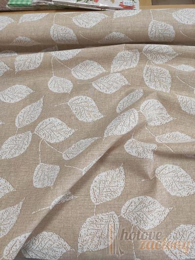 Obrus metráž PES/BA Listy