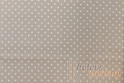 Obrus metráž PES/BA Bodky