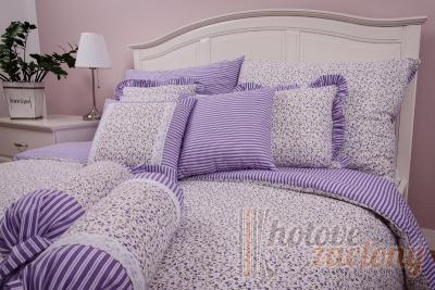 Obliečka bavlnená „Provence“ set rozmerov: 70cm×90cm (2ks) + 140cm×200cm (2ks)